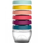 Lot de 6 babybols avec couvercles de couleurs (250 ml)