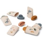 Lot de 6 minis moules  glace malik sea creature