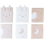 Lot de 6 protges barreaux bali, moka & snow