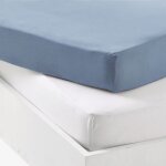 Lot al�se et drap housse blanc - ocean (70 x 140 cm)
