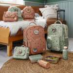 Lunch box happy prints caramel