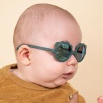 Lunettes de soleil lion vertes (0 - 12 mois)
