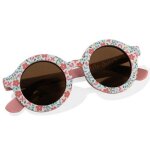 Lunettes de soleil round flowers