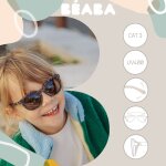 Lunettes de soleil square ecaille l�opard (4 - 6 ans)