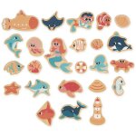 Magnets monde marin (24 pi�ces)
