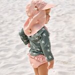 Maillot de bain couche dauphin p�che (13 - 18 mois)
