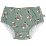 Maillot de bain couche scooter et chien vert (7 - 12 mois)