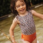 Maillot de bain l�opard (3 - 4 ans)