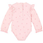 Maillot de bain manches longues 1 pi�ce � volants dreamy seashells (3 - 4 ans)