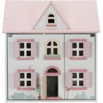 Maison de poupe moyenne en bois