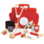 Mallette de docteur en bois fsc (10 accessoires)