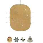 Mallette textile green toy nectar to honey