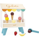Stand de glaces en bois