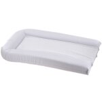 Matelas � langer et 2 �ponges blanc (42 x 70 cm)