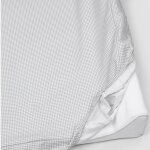 Matelas � langer avec housse little bloom vichy gris