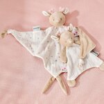 Maxi doudou biche blanc - sable