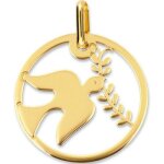 Médaille colombe ajourée (or jaune 750°) Médaille colombe ajourée (or jaune 750°)
