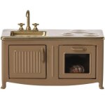Meuble de cuisine marron clair