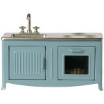 Meuble de cuisine souris bleu