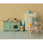 Meuble de cuisine souris menthe