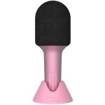 Microphone bluethooth avec haut - parleur intégré glitter rose Microphone bluethooth avec haut - parleur intégré glitter rose