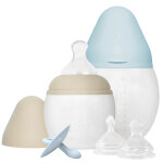 Mini coffret de naissance blue pale et sand