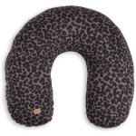 Mini coussin bouillote little warmy jersey leopard (50x46 cm)