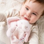 Mini doudou fanfan l'�l�phant rose (25 cm)