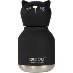Mini gourde isotherme bestie chat noir (200 ml)