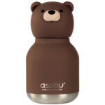 Mini gourde isotherme bestie ours brun (200 ml)