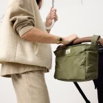 Mini organisateur de poussette imper' kaki
