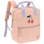 Mini sac  dos carr little gang cerise pche