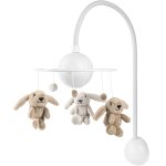 Mobile pour b�b� en bois milo le lapin