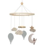 Mobile en bois pour berceau dreamland