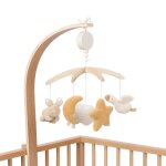 Mobile musical en bois fsc newborn
