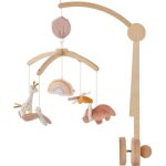 Mobile musical en bois popsie