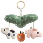 Mobile musical  suspendre tiny farm multicolore