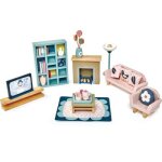Mobilier pour poupe salon en bois