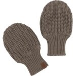 Moufles bb en teddy coton bio soul moka (0 - 6 mois)