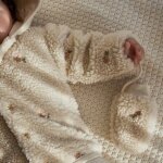 Moufles teddy sand flowers (3 - 9 mois)