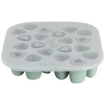 Moule en silicone mini multiportions vert sauge (20x35 cm)