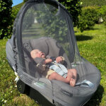 Moustiquaire pour si�ge - auto b�b� moskito luxe dark grey