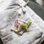 Nid d'ange avec capuche toile de jouy forest