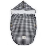 Nid d'ange et chanceliere si�ge auto groupe 0 �t� i love vichy noir