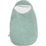 Nid d'ange en velours c�tel� wooly sauge