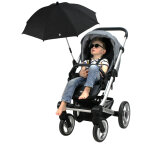 Ombrelle noire pour poussette uv50 + - reconditionn�