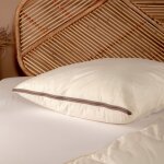 Oreiller moelleux maui en coton bio (50 x 70 cm)