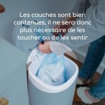 Pack de 12 recharges octogonales pour poubelle � couches dress up