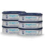 Pack de 6 recharges octogonales pour poubelle  couches dress up