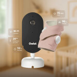 Pack chaussette connect�e dream sock dusty rose + dream sight cam (0 - 18 mois)